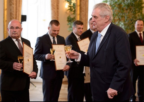 czech president milos zeman